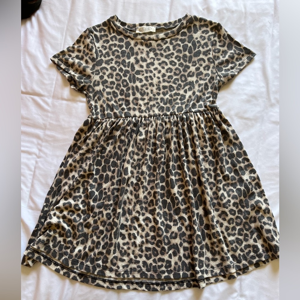 Cheetah Print Boutique Dress